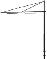 Sommerfeldt 109, Straßenbahnmast m.Doppelausleger (1 Stück) / H0